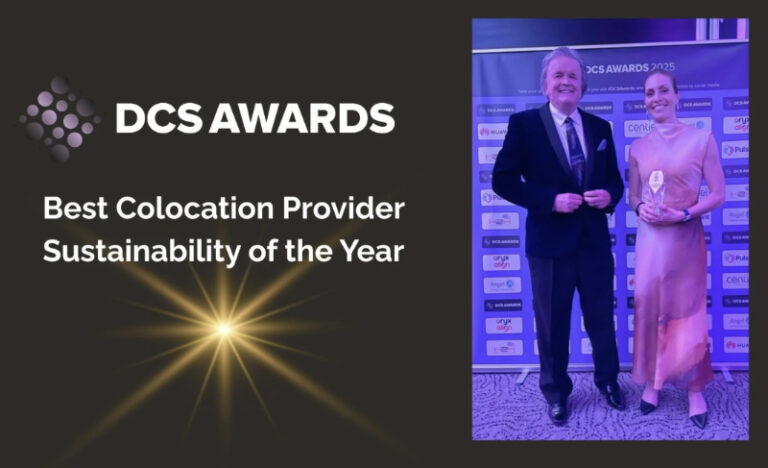 Best Colocation provider Sustainability of the yearaward 2025
